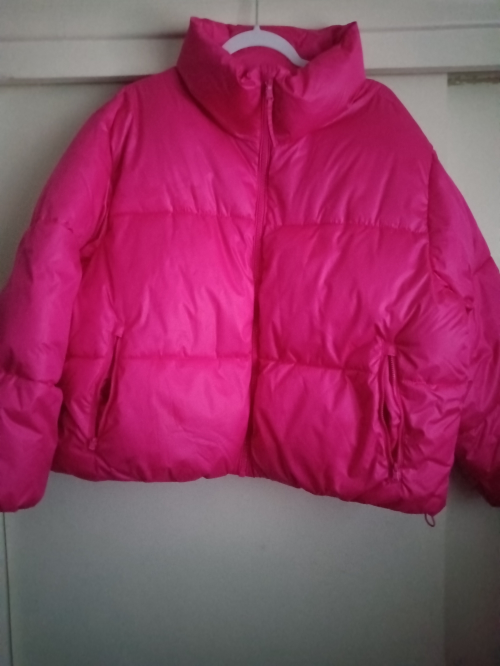 Old Navy Hot Pink Women's Puffer Jacket